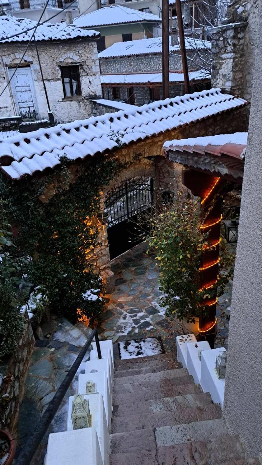Ξενώνας Ονειροπαγίδα Arachova Eksteriør billede